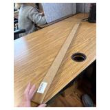 Aluminum Door Drip Cap with Screws, Black, 35.4in / 90cm, 2 Pcs