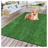 FREADEM Artificial Grass Rug 4