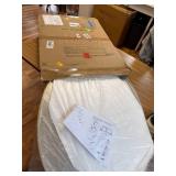 $70 Oval Wall Mirror 20x28, Gold Vanity Mirror with Metal Frame