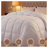 Utopia Bedding Comforter Duvet Insert, Quilted Corner Tabs Twin