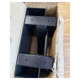 MOFEEZ Outdoor Firewood Log Storage Rack Bracket Kit, Adjustable