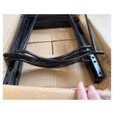 5-Gallon Bottle Holder for 6 Bottles, Cooler Jug Rack, Black