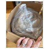 $89 Litanika Oversized King Comforter Set, Oatmeal, 3 Pieces