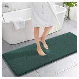 OLANLY Thick Memory Foam Bath Mat Rug 69x24, Non-Slip, Quick Dry