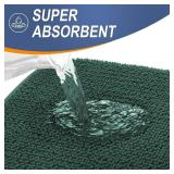 OLANLY Thick Memory Foam Bath Mat Rug 69x24, Non-Slip, Quick Dry