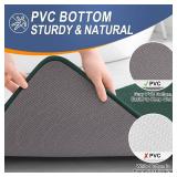 OLANLY Thick Memory Foam Bath Mat Rug 69x24, Non-Slip, Quick Dry
