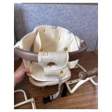 $50 Rear Mounted Child Bike Seat with Armrest Harness (Up to 110 lb)