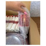 $56 Goodluck 350-Piece Red Plastic Dinnerware Set for Party