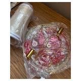 $100 28" Coastal Table Lamps Set of 2 with Night Light, USB A+C Ports