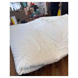 $90 Litanika Beige Oversized King Comforter Set, 3 Pieces, All-Season