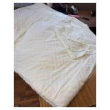 $90 Litanika Beige Oversized King Comforter Set, 3 Pieces, All-Season