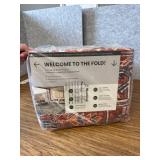 Valenrug Washable Rug 5x7 - Ultra-Thin Antique Collection Rug, Red