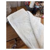 Tufted Heated Blanket Full Size - 6 Heat Settings, 4-Hour Auto-Off
