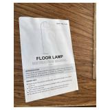 $70 62.5" Floor Lamp with Foot Switch, Arc Tall, Mid-Century Modern