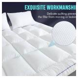 King Size Mattress Topper, Shredded Memory Foam, 1800 GSM 78x80