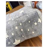 $59 Glow-in-the-Dark Rug with Big Stars for Kids