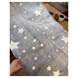 $59 Glow-in-the-Dark Rug with Big Stars for Kids