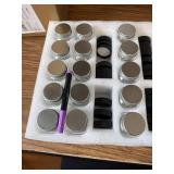 2 oz Mini Mason Jars with Lids, Pack of 25, Labels & Pen