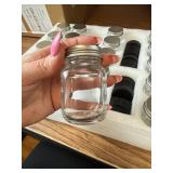 2 oz Mini Mason Jars with Lids, Pack of 25, Labels & Pen