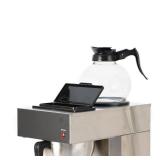 $281 12-Cup Pour-Over Coffee Maker with Kettle Warmer, Stainless