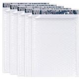 20 Pack 9x11in White Bubble Mailers, Self-Seal