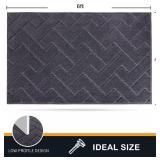 $110 PURRUGS Easy Care Area Rug 4x6, Non-Slip Machine Washable