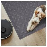 $110 PURRUGS Easy Care Area Rug 4x6, Non-Slip Machine Washable