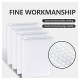 20 Pack 9x11in White Bubble Mailers, Self-Seal