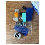 Cargo Ship Toy & Gantry Crane Playset with Lights and Containers