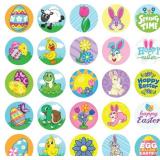 JOYIN Easter Crafts Kit with 500 Stickers, 144 Shapes, 60 Tattoos