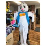 $49 Funny Easter Bunny Mascot Costume for Adults Halloween
