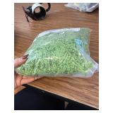 Lime Green Crinkle Paper Shred Filler (1/2 LB) for Gifts