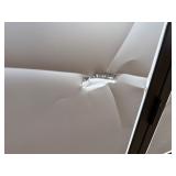 Unused KJ Metal K1522 Portable Restroom - Does Have Damage on Front - Dents and one puncture that does not go through to inside.  Functions as normal