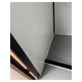 Unused KJ Metal K1522 Portable Restroom - Does Have Damage on Front - Dents and one puncture that does not go through to inside.  Functions as normal