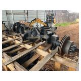 Set of Front and Rear Dodge 4wd Axles for 2500 and up trucks:  2019 or Newer Applications- 3.73 Gears - In crates, brand new