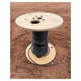 Roll of Security Wire - Fiber Optic Wire on Wooden Spool