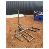 Lawn Mower Lift Jack - For Tractor or Zero Turn Type Mowers
