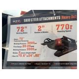 Unused WIG Brush Cutter (XN-GG01-72) Slight damage to top sheet metal guard in shipping