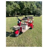 Unused SD LANCH Electric Tricycle (Mini Golf Cart) (IRGC40)