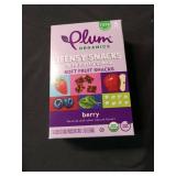 Plum Organics Teensy Snacks Soft Fruit Snacks - Berry with Puffed Quinoa - 0.35oz/5ct (EXP MAR.05.26)