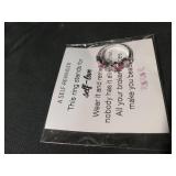 Nobody Has It All Together Self Love Ring, S925 Plated with 18K White Gold Irregular Pink Ring, Embrace Your Imperfections, All Your Broken Pieces Make You Beautiful, Gift for Women (8)