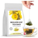 ULTHMOK Premium Mullein Leaf Tea,50 Tea Bags.for Lungs Cleanse and Respiratory Support, No Additives & Caffeine Free.