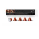Nespresso Capsules Original Line, Cape Town Envivo Lungo, Dark Roast Espresso Coffee Pods, 10 Count Coffee Pods