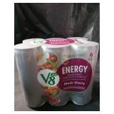 V8 V-FUSION BEVERAGE BLACK CHERRY 6pack (EXP JAN.28.26)