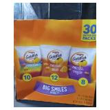 Goldfish Crackers Big Smiles Variety Pack with Cheddar, Colors and Pretzels Snack Packs - 29oz/30ct