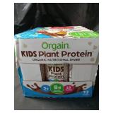 Orgain Organic Kids Vegan Nutritional Shake  23 Vitamins & Minerals  Chocolate  12ct