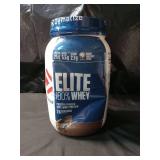 Dymatize Elite 100% Whey Protein Powder, Chocolate, 25g of Protein, 5.5g BCAAs, Less Than 140 Cal., Gluten Free, 3g Carb, 2g Sugar, 3g Fat (25 Servings)