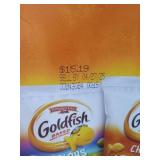 Goldfish Crackers Big Smiles Variety Pack with Cheddar, Colors and Pretzels Snack Packs - 29oz/30ct