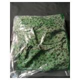 PRETTYGARDEN Womens Blouse Sleeveless Boho Floral Tank Tops Summer Casual Sleeveless Shirts Tops Pleated Smocked Tank T Shirts (Green, Medium)