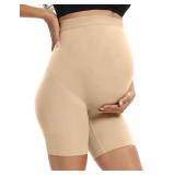 XNHAN Maternity Shapewear for Photoshoot Dress, Pregnant Underwear, Baby Shower Dress Nude L